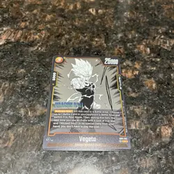 Majin Vegeta SB01-032 Foil Manga Booster Dragon Ball Super Card Game | NM - Image 4
