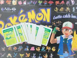 POKEMONE. 52 EVENT CARDS FROM MASTER TRAINER GAME -:- IN NICE USED CONDITION. - Image 1