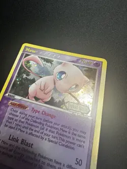 Pokemon Mew Reverse Holo Card 10/92 from EX Legend Maker 2006 NM - Image 2