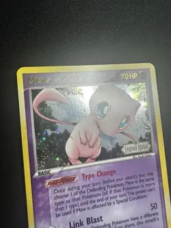 Pokemon Mew Reverse Holo Card 10/92 from EX Legend Maker 2006 NM - Image 3