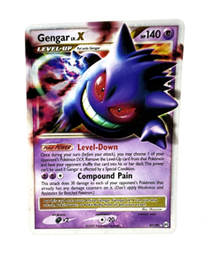 Pokemon TCG Gengar LV.X Platinum Arceus Holo Ultra Rare Card 97/99 2009 - Image 1
