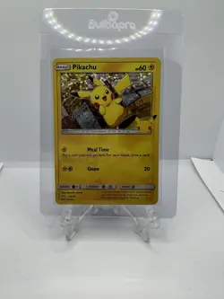 Pokemon Pikachu 25/25 -Holo 25th Anniversary Mcdonalds Promo Card Mint - Image 1