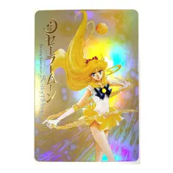 Sailor Moon ACG Rainbow Holo Foil Card 1629 - New Manga Art Venus - Image 1
