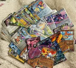 Pokemon TCG Bundle Of EX Cards, pokeballs From Mixed Sets 67 Card Bundle - Image 1