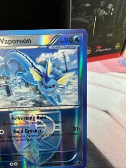 Vaporeon 20/116 Plasma Freeze Reverse Holo Pokemon Card NM - Image 3