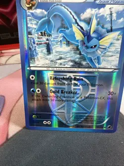Vaporeon 20/116 Plasma Freeze Reverse Holo Pokemon Card NM - Image 5