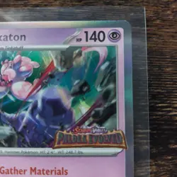 Pokemon Card - Tinkaton Scarlet & Violet Promo 020 Holo Stamped - Image 3