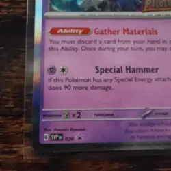 Pokemon Card - Tinkaton Scarlet & Violet Promo 020 Holo Stamped - Image 4