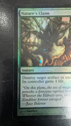 Nature's Claim Worldwake Foil Magic Card - Image 4