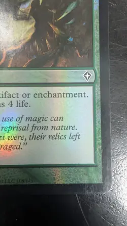 Nature's Claim Worldwake Foil Magic Card - Image 5