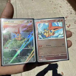 Victini 208 Pokemon TCG SV: Scarlet & Violet Promo Cards & pokeball Near Mint - Image 1