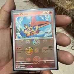 Victini 208 Pokemon TCG SV: Scarlet & Violet Promo Cards & pokeball Near Mint - Image 3