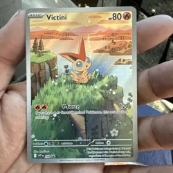 Victini 208 Pokemon TCG SV: Scarlet & Violet Promo Cards & pokeball Near Mint - Image 5