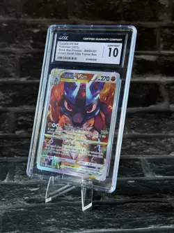 ✨✨ CGC 10 GEM MINT Lucario VSTAR SWSH291 Sword & Shield Full Art Promo Card Holo - Image 1