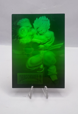 Dragon Ball Z Amada 3D Hologram Card Super Saiyan Son Gohan Japanese - Image 1