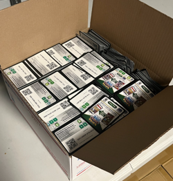 7000 Pokemon Code Cards Bulk Lot - Packs and Collection Boxes - Image 1