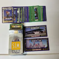 Lot of SIM City Card Game Cards, 91 Cards - Image 2