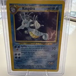 Mint/Near Mint Kingdra Holo (8/111) - Neo Genesis Unlimited Rare Pokemon Card - Image 1