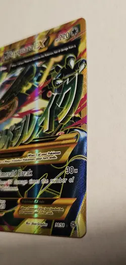 M Rayquaza EX Shiny Full Art Holo Card 98/98 XY-Ancient Origins Ultra Rare - Image 5