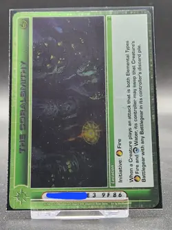 Chaotic Card : The Coralsmithy Roto First Edition Rare Location - Image 1