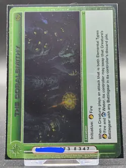 Chaotic Card : The Coralsmithy Roto First Edition Rare Location - Image 1