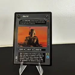 Star Wars CCG 1997 Boba Fett Card - Image 1
