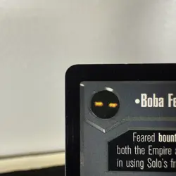 Star Wars CCG 1997 Boba Fett Card - Image 3