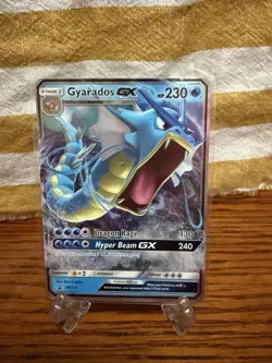Pokemon Card TCG - Gyarados GX SM212 Hidden Fates Sun & Moon Promo Near Mint - Image 1