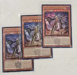 3x Orcust Knightmare 1st Edition Ultra Rare BLMM-EN087 Nm w/ FREE CARD - Image 1