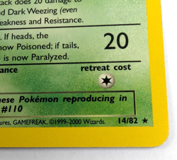 1st Edition Dark Weezing Pokemon Card WOTC Holo Team Rocket 14/82 one Owner NM** - Image 4