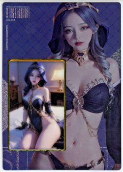 ❤LAYLA - Goddess Story Waifu Card - PEACH PARTY - Waifu Doujin EX-03 Anime Card - Image 2