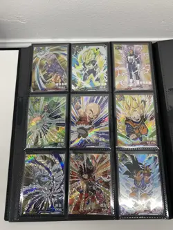 Dragon ball z TCG , 37 card lot CP,UR,JR - Image 1
