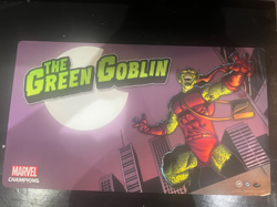 Marvel Champions The Card Game Green Goblin Game Mat Playmat LCG OP Exclusive - Image 1