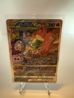 Pokemon TCG Charizard VSTAR SWSH262 Holo Black Star Promo Card - Image 1