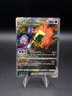 Pokemon TCG Charizard VSTAR SWSH262 Holo Black Star Promo Card - Image 1