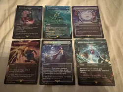 MTG x Final Fantasy Secret Lair - Grimoire (Rainbow Foil) - Single Cards *OPENED - Image 1