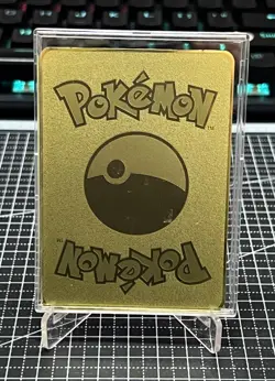 Charizard VMAX Rainbow Gold Metal Pokemon Card Collectible/Gift/Display - Image 2