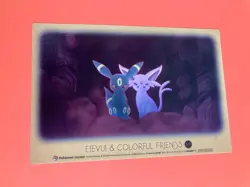 Umbreon Espeon Pokemon Center Clear Card Not For Sele Japanese 2017 F/S - Image 3