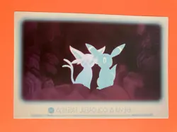 Umbreon Espeon Pokemon Center Clear Card Not For Sele Japanese 2017 F/S - Image 5
