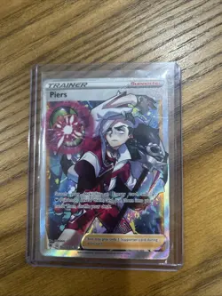 Piers TG28/TG30 Astral Radiance Trainer Gallery Ultra Rare Pokemon Card - Image 1