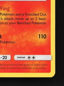 Shining Ho-Oh SM70 NM SM Black Star Promos English Pokemon Card TCG - Image 3