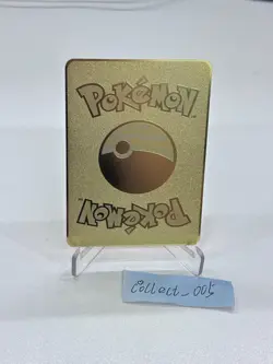 Charmander I Choose You Love Gold Metal Pokemon Card Collectible/Gift/Display - Image 2