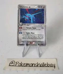 Salamence ex 96/108 - EX Power Keepers *DMG* Holo Pokemon Card *Free Tracking* 2 - Image 1
