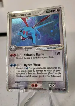 Salamence ex 96/108 - EX Power Keepers *DMG* Holo Pokemon Card *Free Tracking* 2 - Image 2