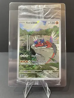 SEALED Koraidon 014 Sv: Scarlet & Violet Promo Cards Holo - Image 1