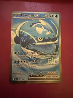 Dondozo EX 211/182 Full Art NM/M Destined Rivals Pokemon Card - Image 1
