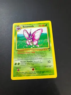 Pokemon Card Venomoth 31/130 Rare Base Set 2 WOTC Trading Card TCG - Image 1