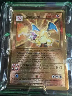 Pokemon Celebrations Gold Metal Charizard&Pikachu Cards25th Anniversary with box - Image 1