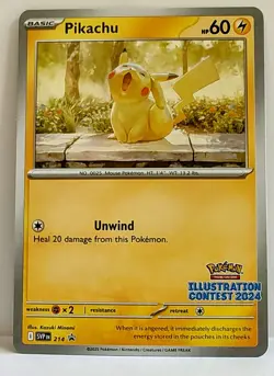 Pokemon 2024 Illustration Contest - winning cards - SEALED - Perfect Mint! - Image 1
