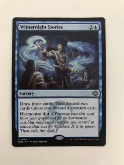 Winternight Stories MTG Magic the Gathering Card NM Near Mint TDM - Image 1